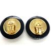 Used CHANELEarring Gold Plated/plastic Women