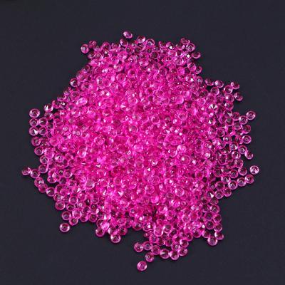 1000pcs 3Mm Acrylic Rhinestone Rosy Craft Crystal For Diy Nail Tip Phone Case Wedding Party Vase Filler Home Decor