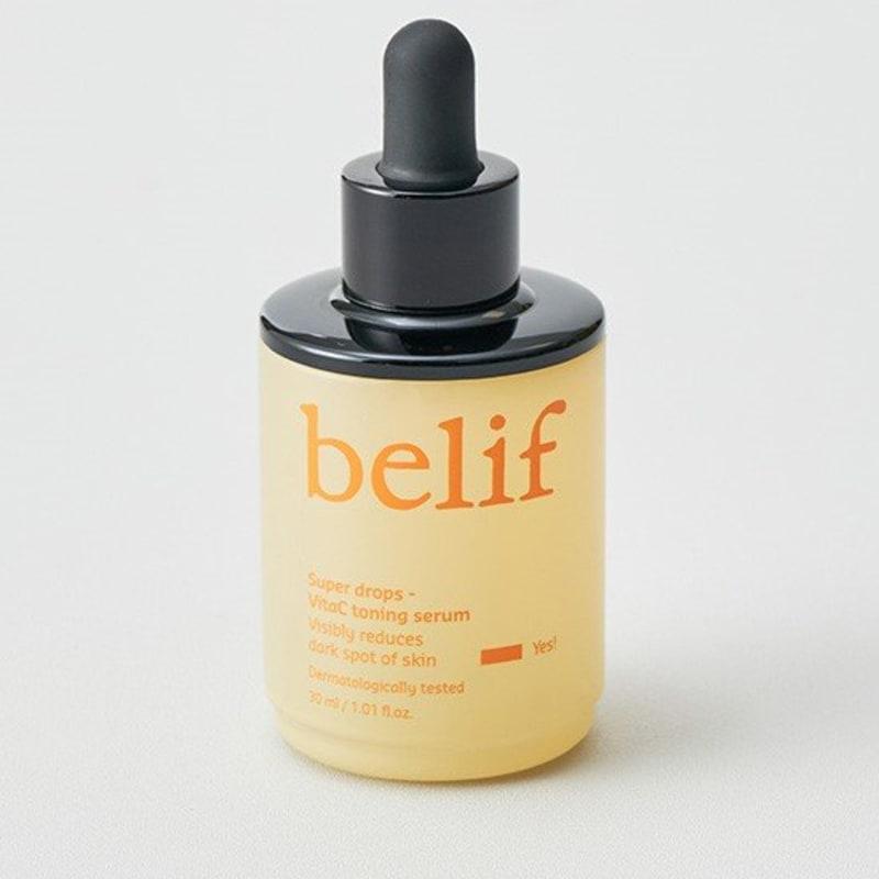 [Belief] Super Drops-Vita C Toning Serum 30ml (Improves scars, tone, and texture)