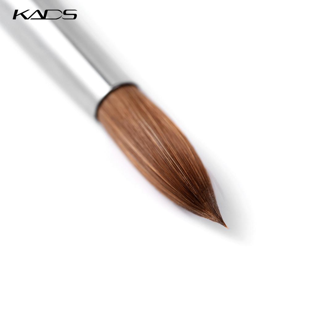 kads 14# Manikürepinsel Kolinsky Sable Pen Palisanderpinsel für Acrylnägel Pinsel für Nail Art Zeichenstift UV-Gelpinsel