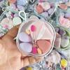 3Box 8 In 1 Makeup Sponge Set Mini Breathable Beauty Egg Set Multi-functional Puff Travel Cosmetic Puff Face Cream