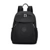 Commuter Double Shoulder Bag: Large Capacity Casual Nylon Backpack, Korean Style, Lightweight and Versatile.