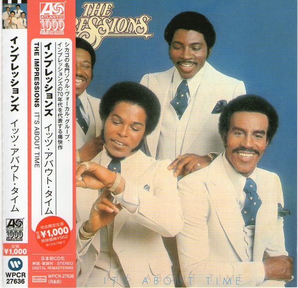 

CD IMPRESSIONS Its About Time WPCR27636 Cotillion 2013 Japan SoulFunk Used