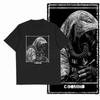 Hot Classic Gothic Style North American Gray Wolf Graphic Print T-shirt Men Women Streetwear Y2K Harajuku Loose Casual Oversized Top Summer New Tee