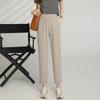 LANGSHA Women's Summer Cropped Straight-Leg Pants
