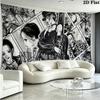 nana Wall Tapestry Aesthetic Wall Hanging Printed Fabric Blanket Decorative Tapestries for Bedroom Living Room Home Decor