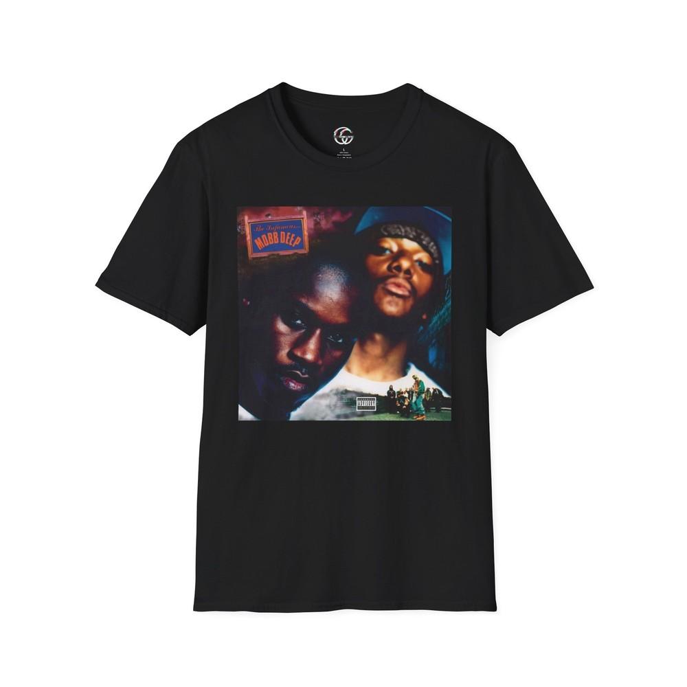 Mobb Deep TShirt The Infamous Shirt Hip Hop Tee Mobb Deep The Infamous Album Unisex T-Shirt XL