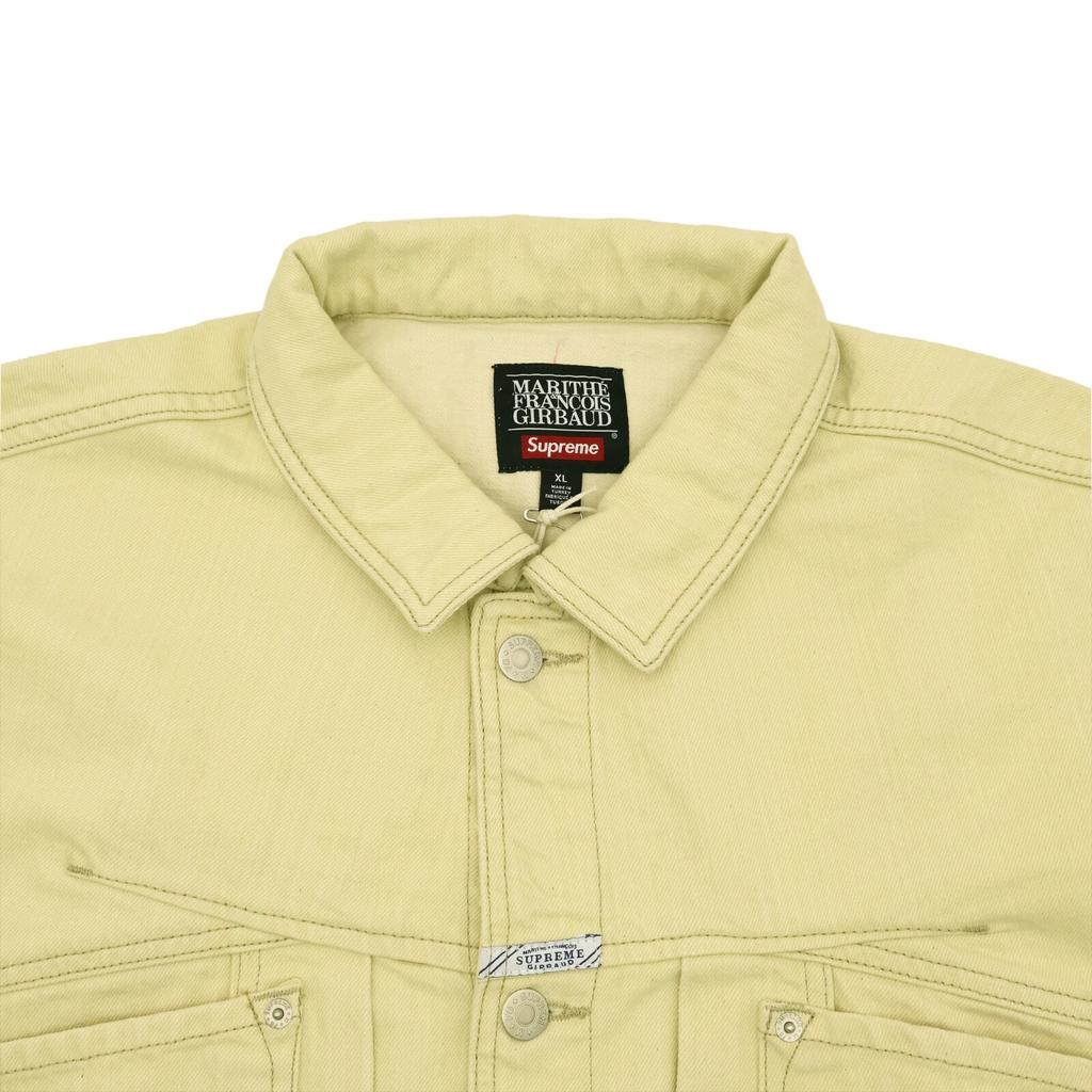 Supreme Marithe Francois Girbaud X-Seam Denim Trucker Jacket Natural