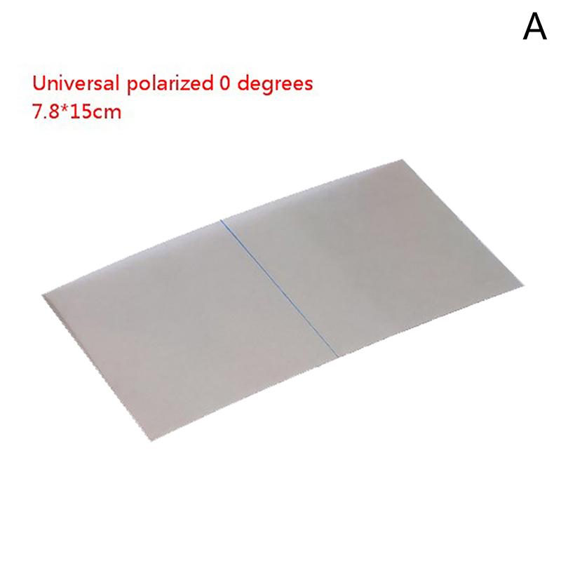

1PC Various Sizes Polarizing Film Polarizer Watch Multimeter Calculator LCD Display Repair Polarization 0 Degree/90 Degree