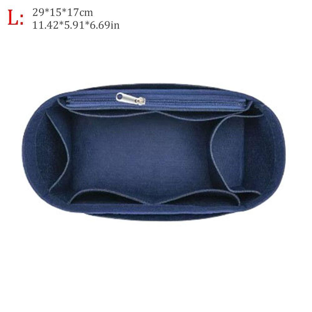 Felt Insert Liner Purse Organiser Pouch Handbag Tote Bag Internal Bag