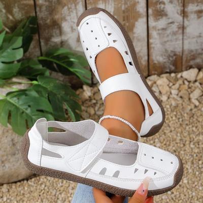 Summer Closed Toe Women Sandals Hollow Out Light Comfortable ShoesFashion Casual Shoes Platform Women Sandals