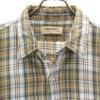 ARROW 80s vintage Check Pattern Long sleeve Cotton shirt XL white Men's Used