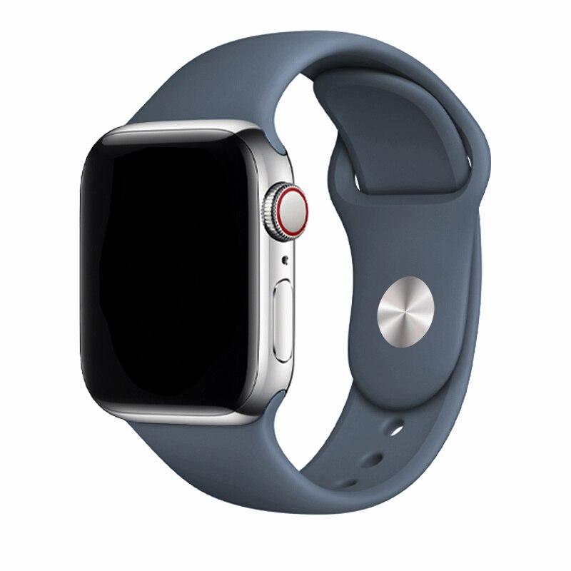 Silikonový řemínek pro řemínek Apple Watch 44 mm 49 mm 45 mm 41 mm 40 mm 42 mm 38 mm náramek iwatch série 9 7 se 3 4 5 6 8 Pásek Ultra2