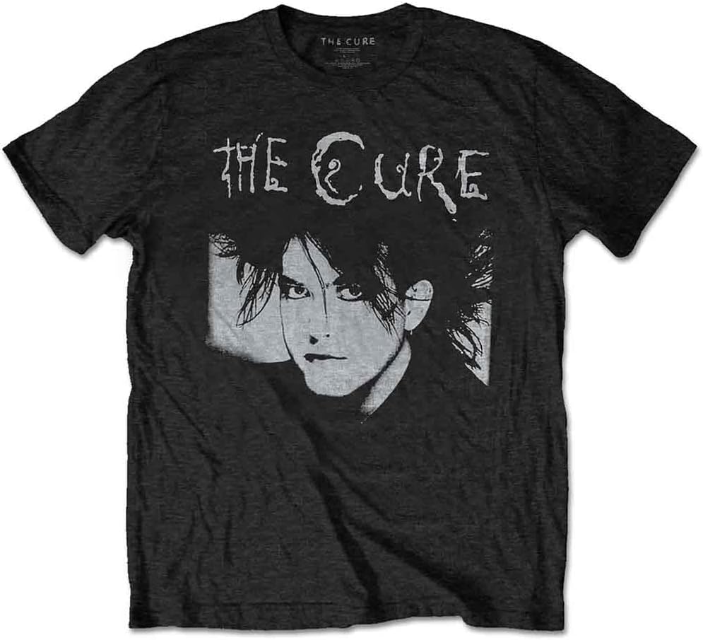 The Cure Robert Illustration Official Tee T-Shirt Mens Unisex M