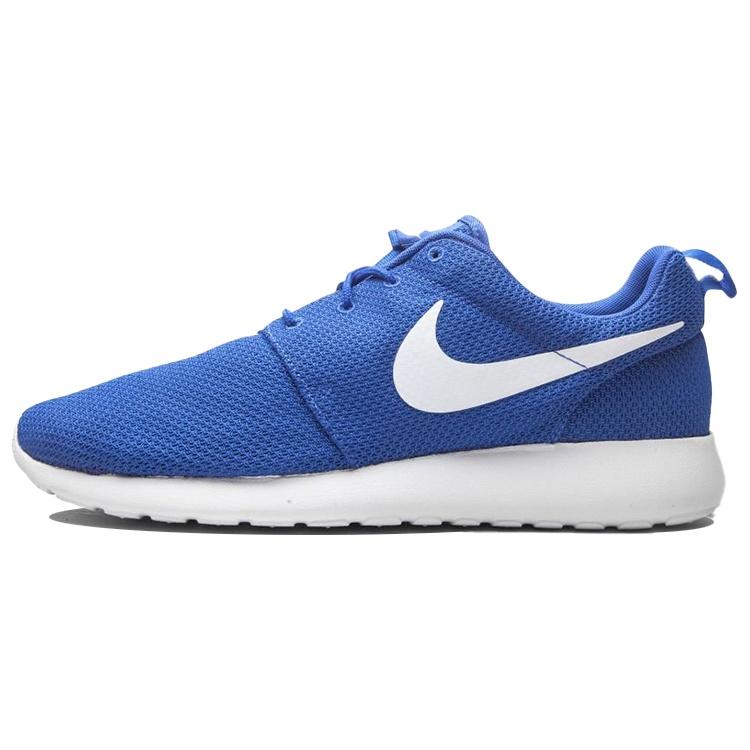 Nike Roshe One Lightweight Shock Absorption Non-Slip Low Tops Casual Blue Game Royal Men s 511881-416 EU 45