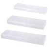 Stationery Box Simple Plastic Pen Storage Case Practical Large Capacity Pen Holder Multifunctional Translucent Pencil Case School Office
