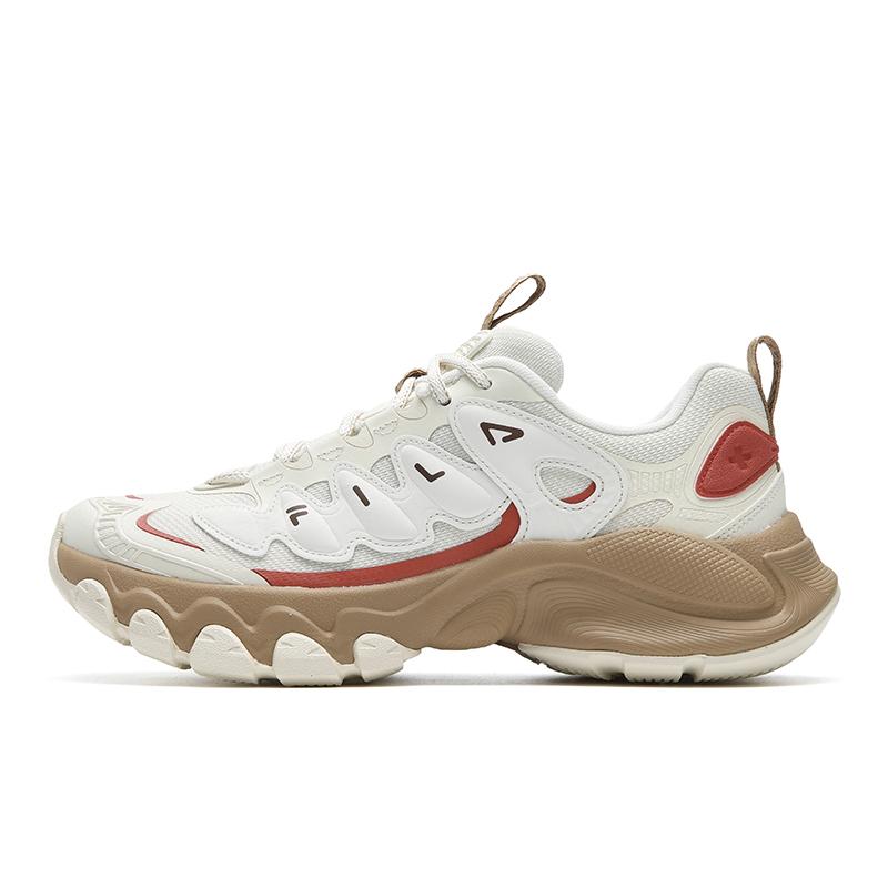 FILA TRUFFLE Cushioning Abrasion Resistant Coverage Lightweight Height Increasing F12W612143FAS 38.5
