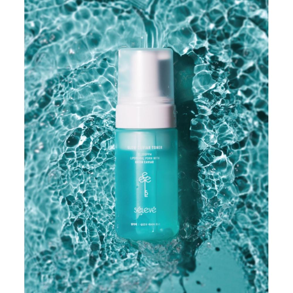 Seleve Glow Kaviárový PDRN BUBBLE TONER