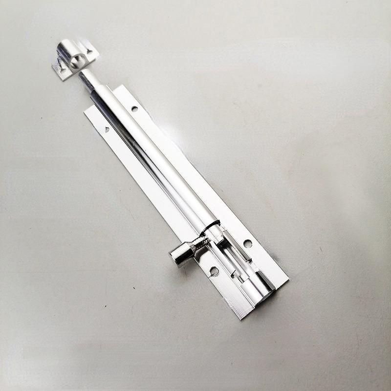 

Anti-theft Door Latch White and Black Door Latch Wooden Door Latch Thickened By 5 Inches срібний