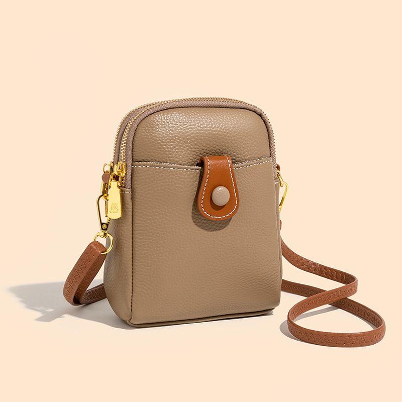 

Small Messenger Bag for Mobile Phone 2025 New Arrival Women s Fancy Lightweight Fashion Pouches Casual All-Match Multifunctional Khaki