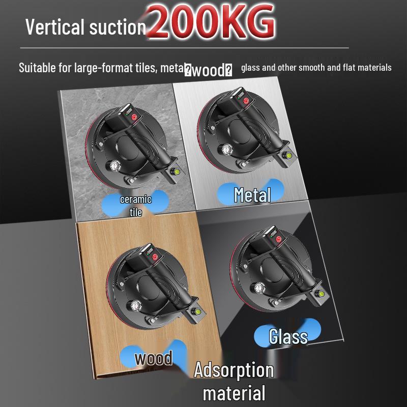 Elektrischer Glassaugnapf – Stark haftendes Werkzeug zum Heben von Fliesen und Glas