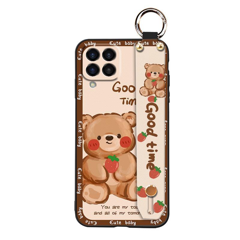 Cartoon Kickstand Phone Case For Samsung Galaxy M33 5G Global/SM-M336B/DS/Jump2 Soft case Anti-dust Dirt-resistant Cute