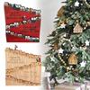 Christmas Countdown Calendar Ornaments Santa Castle Desktop Decoration Crafts