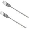 2Pcs Extendable Fork, Stainless Steel Telescopic Forks With Long Handle, Extended Fork for BBQ Dinner Fruit Dessert, Extends 8.4 To 25.2 Inch