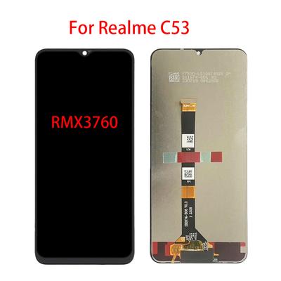 LCD-Bildschirm für Realme C53 LCD-Display Touchscreen Digitizer Komplettbaugruppe Ersatz
