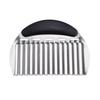 Stainless Steel Potato Cutter Crinkle Chopper for Vegetables Fruits Easy To Use Wavy Blade Design Ergonomic Handle French Fry Slicer for Carrot