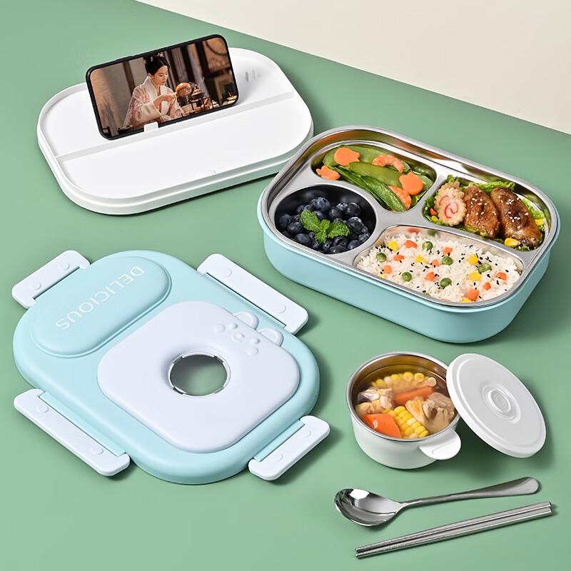Cute Cat 304 Stainless Steel Bento Lunch Box