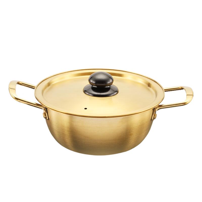 Yoshida Handwerker Goldener Edelstahl Ramen Topf