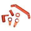 RC Steering Assembly Aluminum Alloy Replacement   Upgrade Repairing Parts for JLB 1Celsius10 Trucks