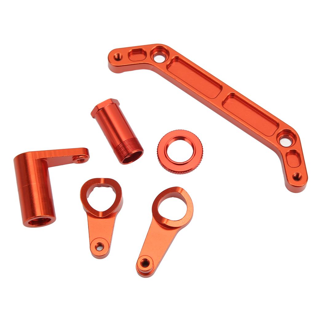 RC Steering Assembly Aluminum Alloy Replacement   Upgrade Repairing Parts for JLB 1Celsius10 Trucks