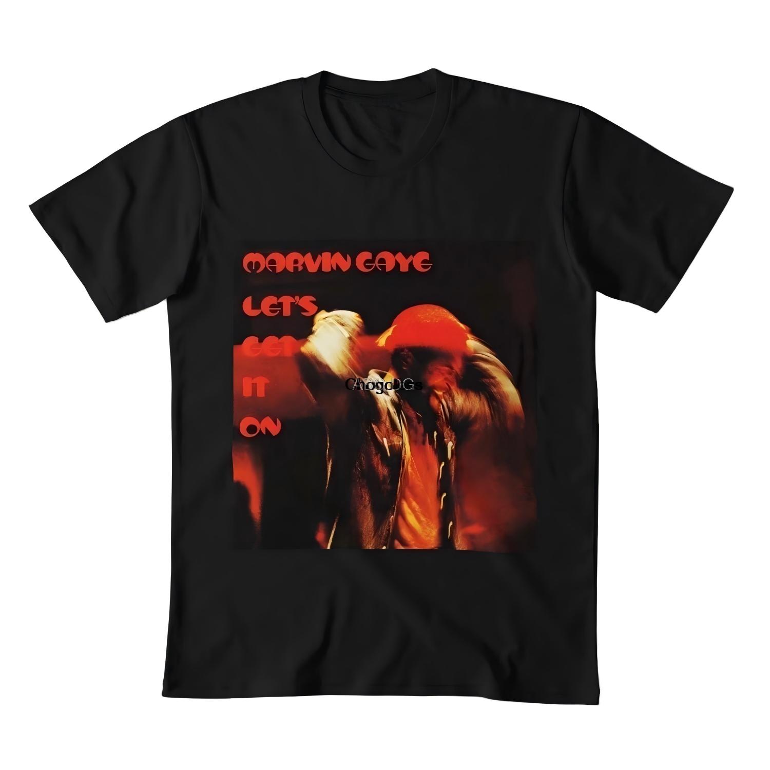 Marvin Gaye Let s Get It On Soul T-Shirt S чёрный