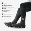 WEST BIKING YP0215050 1 Pair Windproof Cycling Shoes Cover Winter Thermal Overshoes Protector, for Shoe Size 40-43