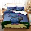 Depresso Bedding Set Single Twin Full Queen King Size Bed Set Adult Kid Bedroom Duvetcover Sets 3D Print Anime Bed Sheet Set