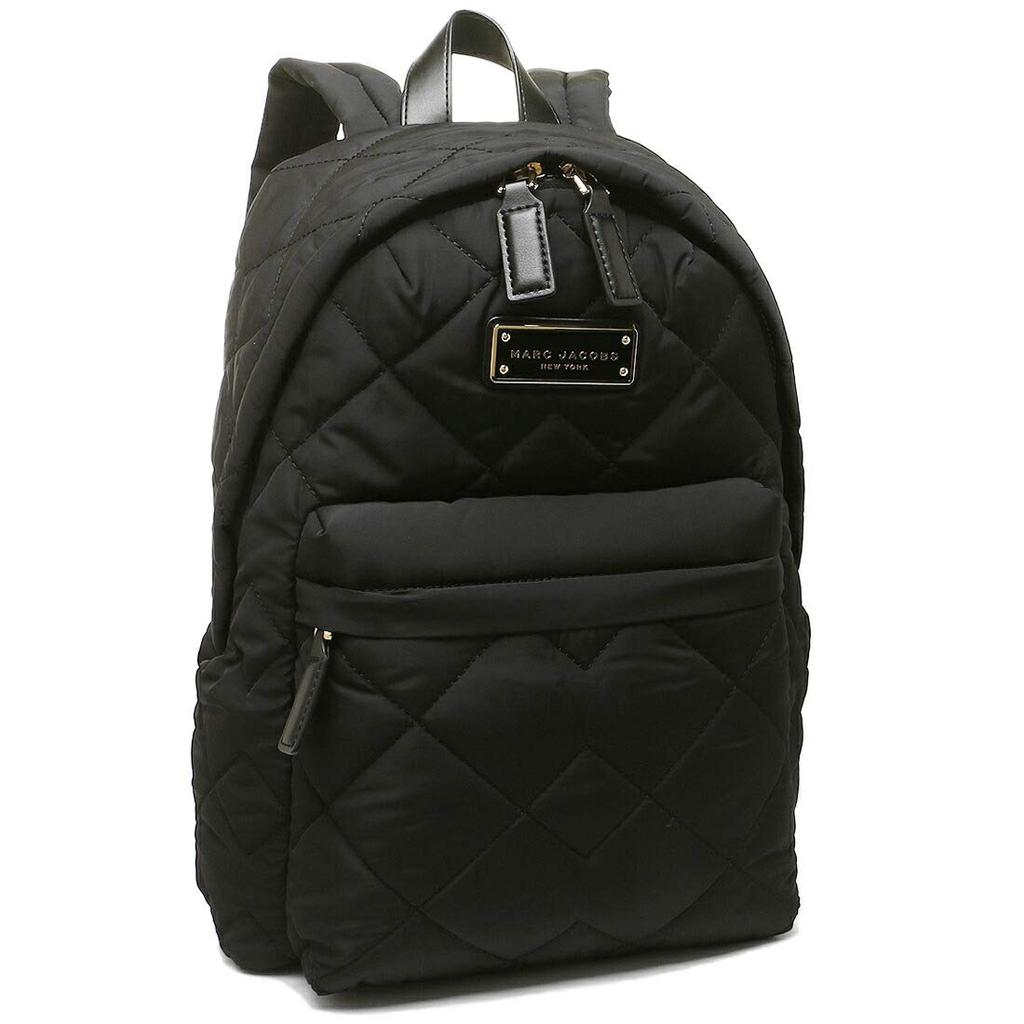 Marc Jacobs CROSBYQUILT BACKPACK M0011321 A4 Size 001 BLACK Women's (1) [Used]