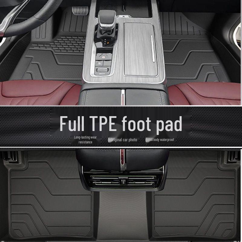 Red Flag HS5 Full Coverage TPE Floor Mats with Trunk Mat