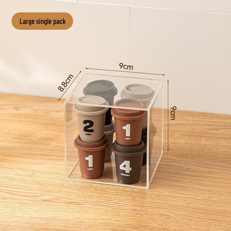 Compact Coffee Storage & Pantry Organizer Box