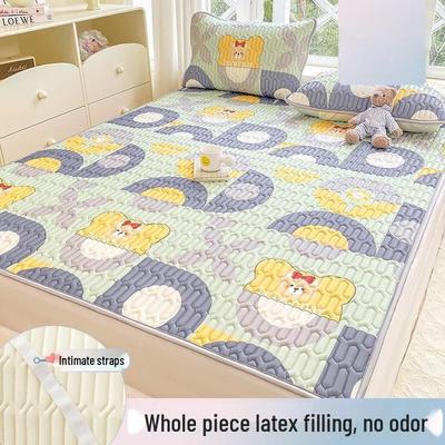 Cartoon Ice Silk Latex Cooling Mat 3-Piece Set
