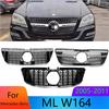 For Mercedes Benz ML W164 ML350 ML320 ML500 Front Grille Mesh Grill 2006-2011 Car Accessories Replacement Auto Parts