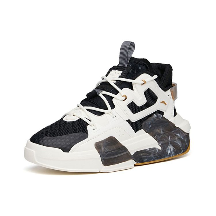 Anta Dominance Low-Top Sneakers Women Sneakers Black White 122138081S-2