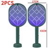 Electric Mosquito Killer 2-in-1 Fly Swatter Trap USB Charging Protective Net Household Supplies for Home Bedroom Living Room