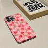 Amazon hot-selling sweet cherry mobile phone case Apple 16 ultra-thin film case iPhone17 anti-drop 14promax