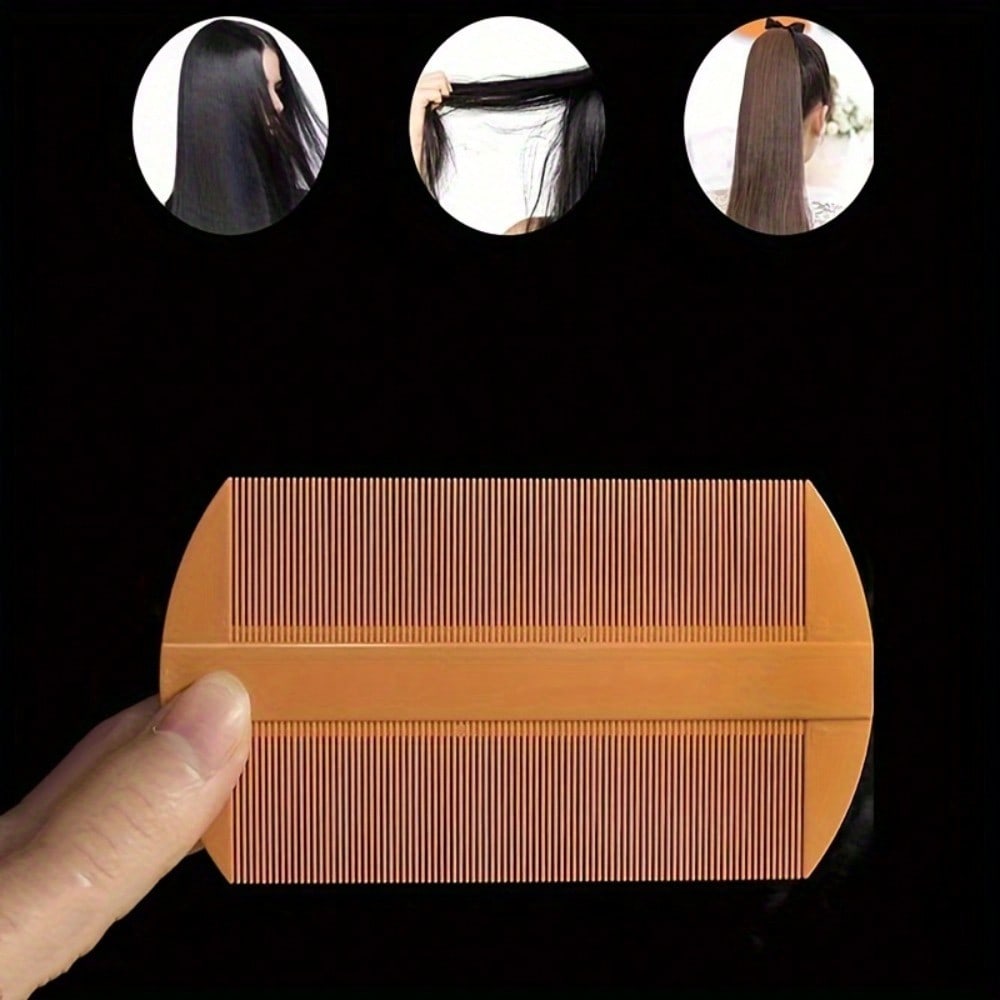 1pcs Ultra Dense Tooth Dandruff Removing Comb, Encrypted Lice Removing Comb, Household Dandruff And Mite Removing Comb, Scalp Cleaning Tool