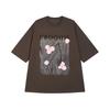CROQUIS Men's H-Shape Crew Neck Loose Fit Short Sleeve T-Shirt
