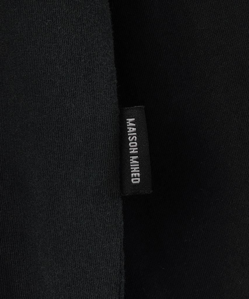 MAISON MINED Celtic Cross Long Sleeve Washed Black