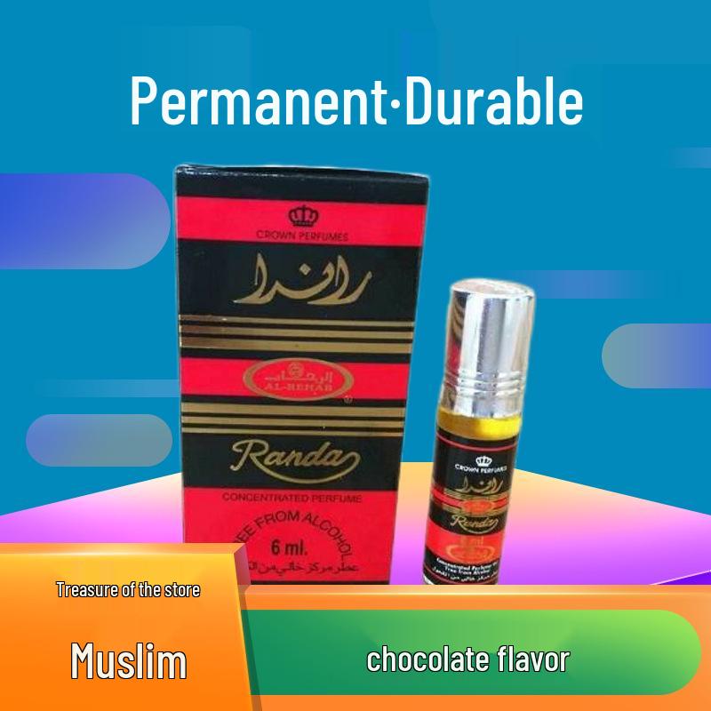 Dubai 6ml Alcohol-Free Roll-On Essential Oil Perfume, Middle East Export.