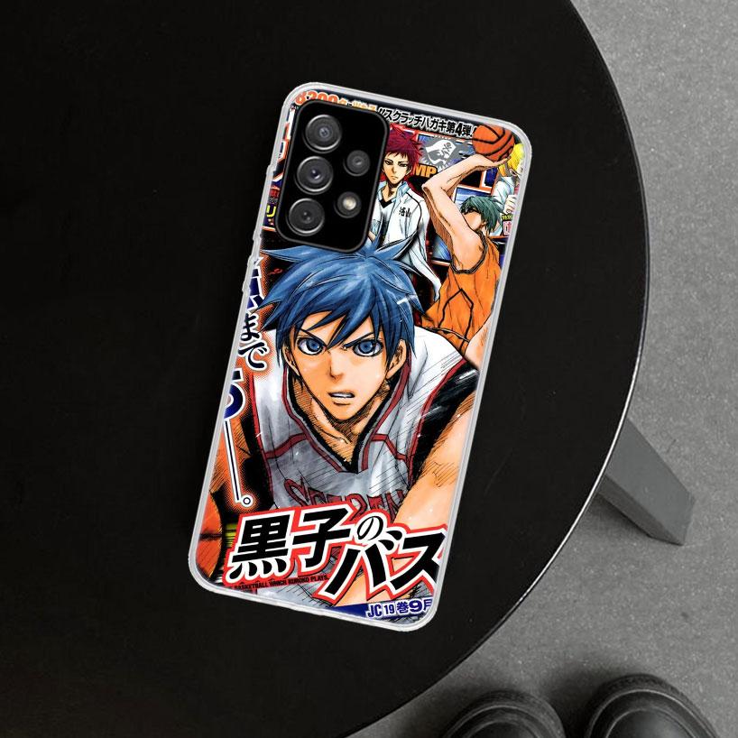 Kuroko Basketball Anime Phone Case Cover For Samsung Galaxy A12 A22 A32 A52 A72 A02S A51 A50S A31 A20S A10S Note 20 Ultra 10 Plu